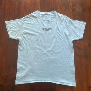 Reckless Faded Blue T-Shirt NWOT